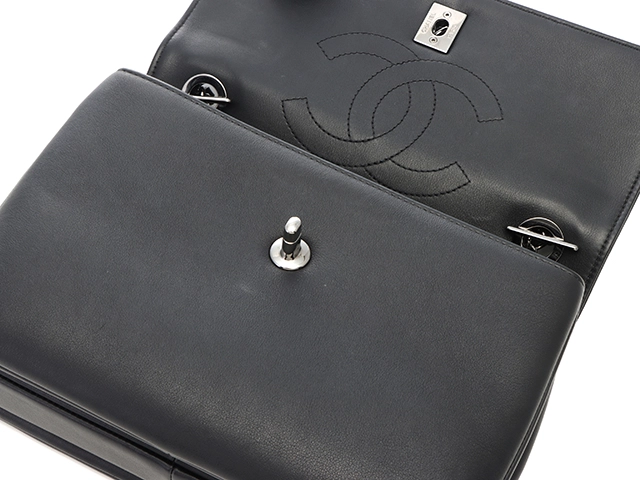 ﾄﾚﾝﾃﾞｨCC CHANEL トレンディCC　チェーン2WAYバッグ　ブラック　ラムスキン　 250205　【472】 2148103799754