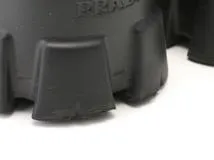 PRADA　プラダ　モノリスレザーシューズ　レディース36　ブラック　レザー　055-1E719M　2148103801211　【432】