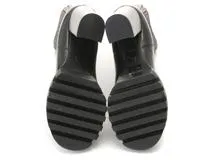 LOUIS VUITTON　ルイヴィトン　スタートレイル ナノモノグラムアンクルブーツ　レディース35ハーフ　ブラック/ブラウン　レザー　2148103801327　【432】