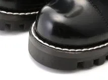 LOUIS VUITTON　ルイヴィトン　スタートレイル ナノモノグラムアンクルブーツ　レディース35ハーフ　ブラック/ブラウン　レザー　2148103801327　【432】