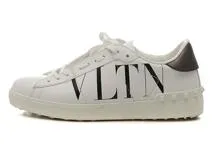 VALENTINO ヴァレンティノ VLTNロゴローカットスニーカー メンズ