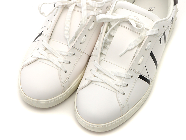 VALENTINO ヴァレンティノ VLTNロゴローカットスニーカー メンズ VALENTINO ヴァレンティノ VLTNロゴローカットスニーカー メンズ