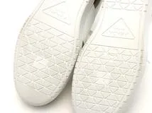 PRADA　プラダ　ダウンタウンスニーカー　メンズ7　ホワイト/ゴールド　レザー　2EE364　2148103801426　【432】