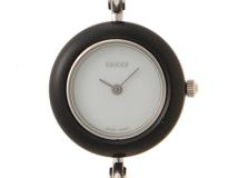 GUCCI　グッチ　チェンジベゼル　11/12.2L  ホワイト文字盤　ステンレススチール　クオーツ　レディース時計　2148103801945【207】