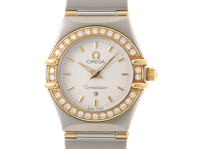 OMEGA オメガ コンステレーション ダイヤベゼル スティール