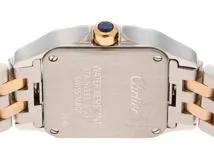 Cartier カルティエ　レディース クオーツ　サントスドゥモアゼルSM W25074Y9 ピンクシェル文字盤 K18PG/SS【472】HK