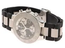 Cartier　カルティエ　マスト21・クロノスカフ　W10125U2　SS/ラバー　男性用クオーツ時計【473】