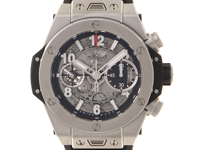 HUBLOT　ウブロ　時計　ビッグバン ウニコ　441.NX.1170.RX　スケルトン　TI/ラバー　自動巻き
