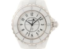 CHANEL シャネル J12 33MM H0968 新文字盤 ホワイト CE/SS セラミック/ステンレススチール クォーツ 【460】2148103803413