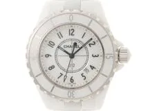 CHANEL シャネル J12 33MM H0968 新文字盤 ホワイト CE/SS セラミック/ステンレススチール クォーツ 【460】2148103803413