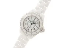 CHANEL シャネル J12 33MM H0968 新文字盤 ホワイト CE/SS セラミック/ステンレススチール クォーツ 【460】2148103803413