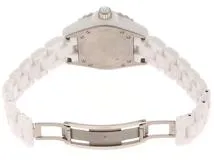 CHANEL シャネル J12 33MM H0968 新文字盤 ホワイト CE/SS セラミック/ステンレススチール クォーツ 【460】2148103803413