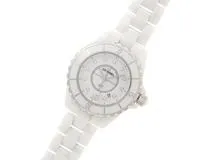 CHANEL   　 シャネル     　H1628   　 J12     　セラミック 　   12Pダイヤ   　 クォーツ 　   レディース　　【436】　　2148103803420