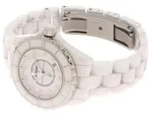 CHANEL   　 シャネル     　H1628   　 J12     　セラミック 　   12Pダイヤ   　 クォーツ 　   レディース　　【436】　　2148103803420