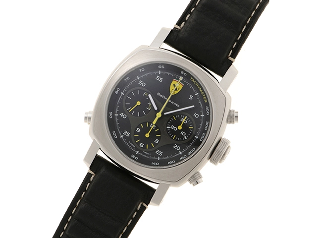 PANERAI パネライ 腕時計 フェラーリ スクーデリア ラトラパンテ FER00010 ステンレス ブラック文字盤 自動巻 並行品【472】SJ