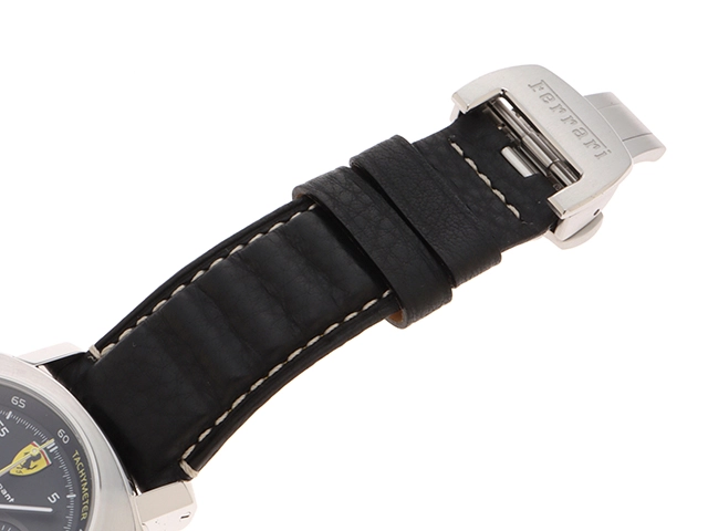 PANERAI パネライ 腕時計 フェラーリ スクーデリア ラトラパンテ FER00010 ステンレス ブラック文字盤 自動巻 並行品【472】SJ