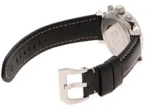 PANERAI パネライ　メンズ オートマチック　フェラーリ スクーデリア クロノグラフ FER00008 ブラック文字盤 SS/レザー【472】HK