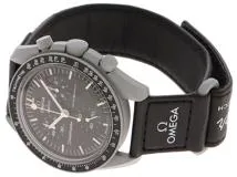 SWATCH スウォッチ ムーンスウォッチ MISSION TO THE MOONSHINE GOLD10月 SO33MI02-110 バイオセラミック/ナイロン クォーツ【472】SJ