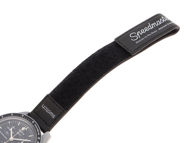 SWATCH スウォッチ ムーンスウォッチ MISSION TO THE MOONSHINE GOLD10月 SO33MI02-110 バイオセラミック/ナイロン クォーツ【472】SJ