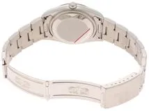 K番　ROLEX　ロレックス　時計　オイスターパーペチュアル デイト　15200　ブラック文字盤　SS　自動巻き　メンズ　M