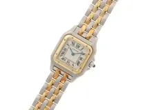 Cartier　カルティエ　パンテールSM　84083242　SS/YG　クォーツ　レディース時計【430】2148103804656