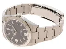 ROLEX 　　ロレックス 　　エクスプローラーI 　　114270 　　SS 　　ブラック文字盤 　　自動巻き　　メンズ　　【436】　　2148103804939