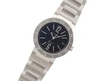 BVLGARI ブルガリ 腕時計 ブルガリ ブルガリ 38mm BB38SSAUTO ステンレス ブラック文字盤 自動巻き【472】SJ