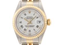 P番 ROLEX ロレックス 腕時計 レディース デイトジャスト 79173G ステンレス ゴールド 2148103806124【430】