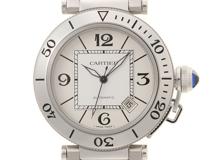 Cartier  カルティエ　パシャ シータイマー　W31080M7　シルバー　SS　自動巻き　メンズ2148103806292【432】