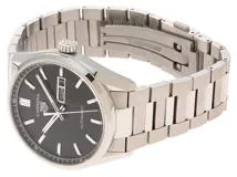 TAG　HEUER　タグホイヤー　カレラ　デイデイト　WBN2010.BA0640　ステンレススチール　自動巻き　メンズ　腕時計（2148103806353）【200】C