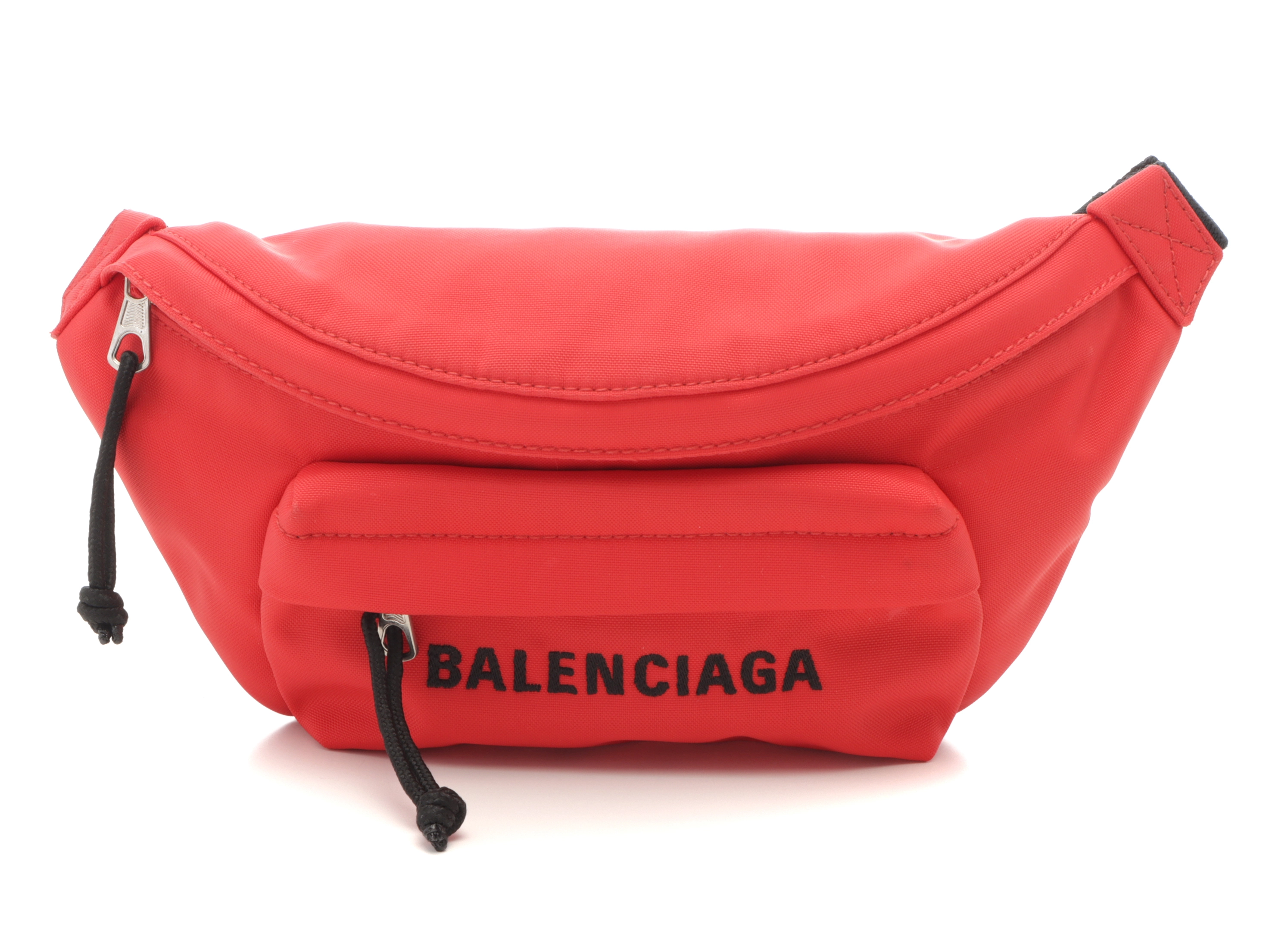 BALENCIAGA バレンシアガ ウィール ベルトバッグS レッド