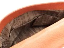 Salvatore Ferragamo サルヴァトーレ フェラガモ ソフィア ガンチーニ 2WAY ハンドバッグ ショルダーバッグ オレンジ レザー【473】