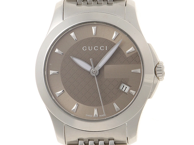 GUCCI】グッチ Gタイムレス 126.5 腕時計 ステンレススチール
