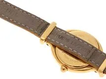 FENDI フェンディ  レディース時計 カメレオン チェンジベルト 640L シルバー文字盤 ゴールドプレート/革 クオーツ【472】UH