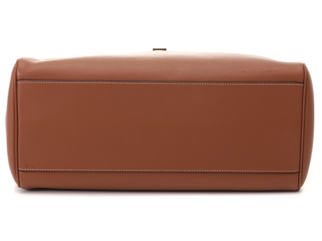 CELINE セリーヌ ソフト16 ラージ トートバッグ ブラウン レザー