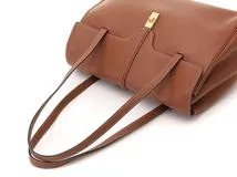 CELINE　セリーヌ　ソフト16　ラージ　トートバッグ　ブラウン　レザー【433】2148103807749