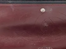 CHANEL シャネル デカマトラッセ30 ＷフラップＷチェーンショルダーバッグ ブラック SV キャビア 2148103809439【431】