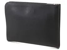 PRADA プラダ ドキュメントケース サフィアーノトラベル  ブラック サフィアーノレザー 2148103809811【433】