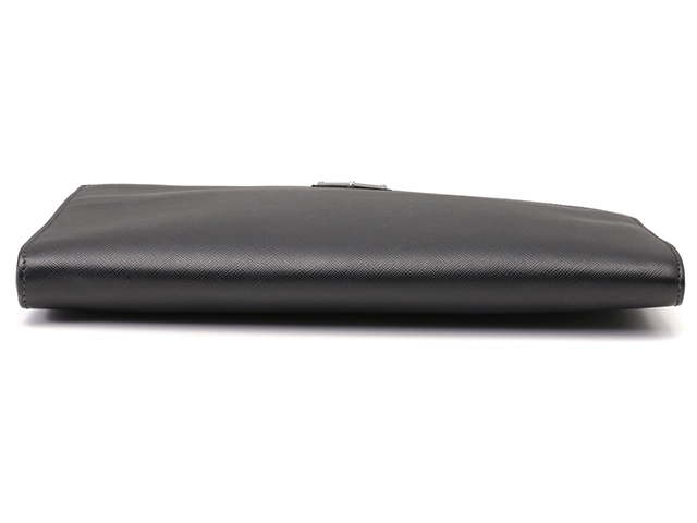 PRADA プラダ ドキュメントケース サフィアーノトラベル  ブラック サフィアーノレザー 2148103809811【433】