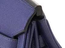 HERMES エルメス ハンドバッグ バーキン30 ブルーアンクル ヴォーエプソン シルバー金具 D刻印 2148103810596【430】