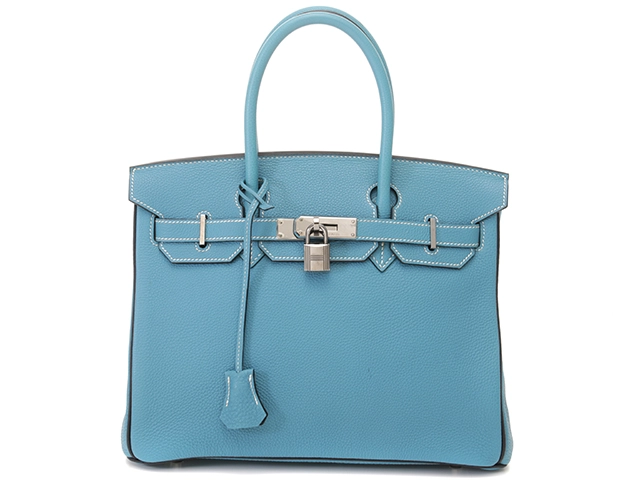 HERMES エルメス HERMES エルメス バーキン30 スイフト ブルージーン 