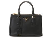 PRADA　プラダ　ガレリア　スモール2WAYバッグ　サフィアーノレザー　ブラック　BN2316　ハンドバッグ　2148103810671【207】