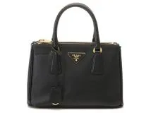 PRADA　プラダ　ガレリア　スモール2WAYバッグ　サフィアーノレザー　ブラック　BN2316　ハンドバッグ　2148103810671【207】