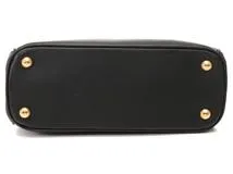 PRADA　プラダ　ガレリア　スモール2WAYバッグ　サフィアーノレザー　ブラック　BN2316　ハンドバッグ　2148103810671【207】