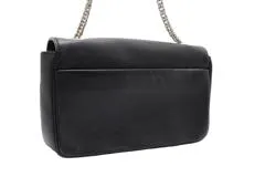 BALENCIAGA バレンシアガ エヴリデイ チェーンウォレット ショルダーバッグ 537387 ブラック　レザー 【460】2148103811036