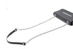 BALENCIAGA バレンシアガ エヴリデイ チェーンウォレット ショルダーバッグ 537387 ブラック　レザー 【460】2148103811036