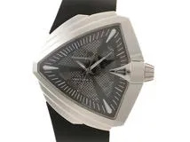 HAMILTON　ハミルトン　メンズ腕時計　ベンチュラXXL　ステンレススチール　H246551　自動巻き　ブラック文字盤　2148103811265　【205】