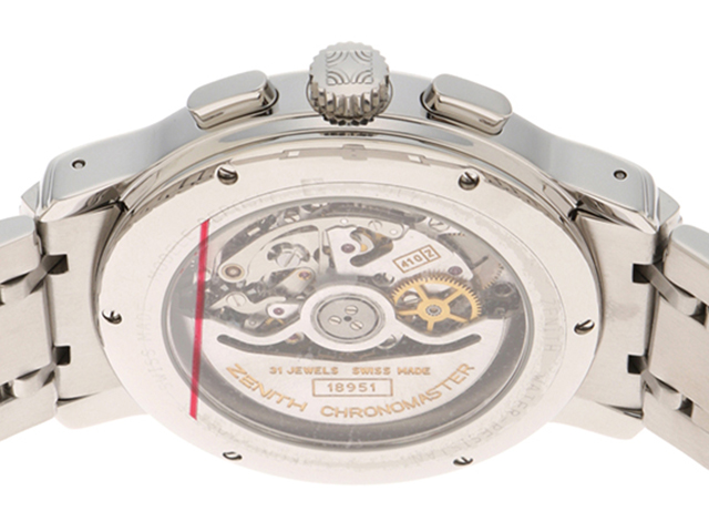 ZENITH ゼニス クロノマスター トリプルカレンダー ステンレス ZENITH ゼニス クロノマスター トリプルカレンダー ステンレス