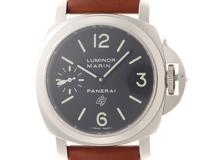 2018年ギャランティー PANERAI パネライ ルミノール マリーナ ロゴ アッチャイオ 手巻き  100m防水 SS  PAM01005 【432】