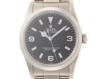 U番 並行 ROLEX ロレックス エクスプローラーI 14270 SS ステンレススチール オンリースイス ブラック文字盤 オートマチック 【460】2148103811395